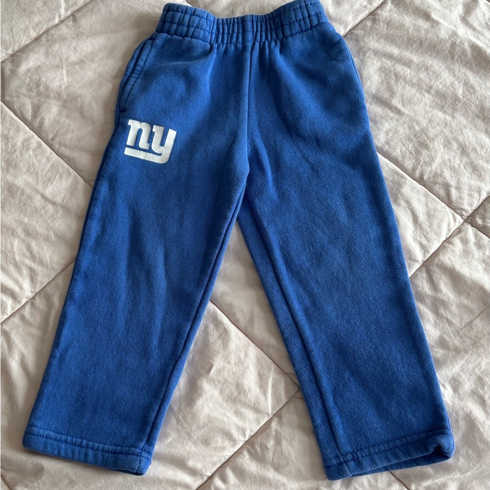 Toddler NFL New York Giants Sweatpants Size 2T